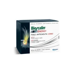 GIULIANI SpA Bioscalin Linea Capelli Uomo Energy R-Plus Anticaduta Trattamento 10 Fiale